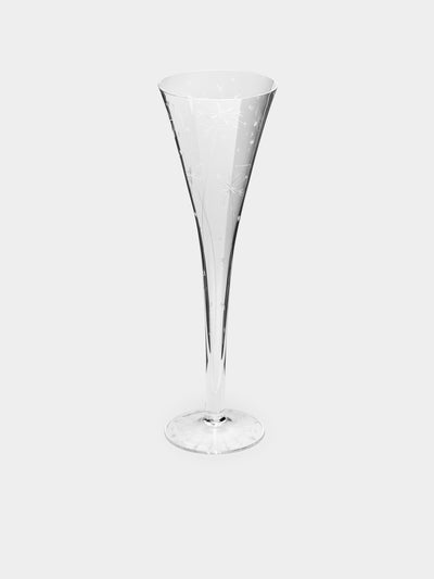 Artel - Fireworks Hand-Engraved Crystal Champagne Flute -  - ABASK - 