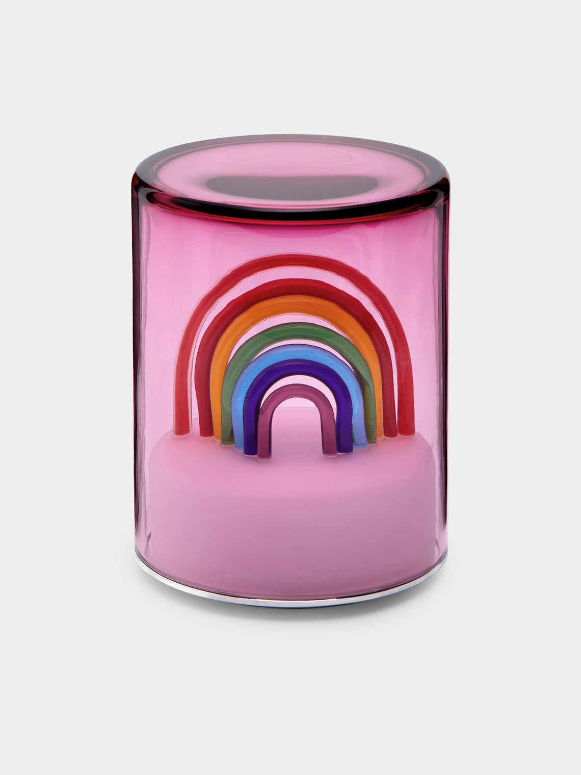 Silvia Furmanovich - Rainbow Hand-Blown Murano Glass Portable Table Light -  - ABASK - 