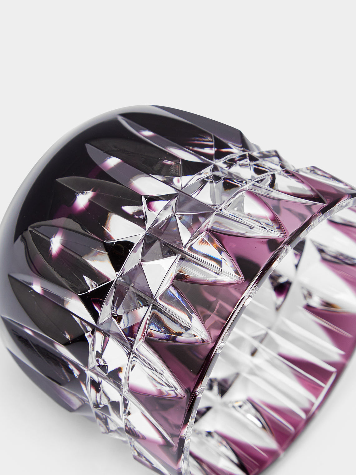 Cristallerie De Montbronn - Seville Hand-Blown Crystal Candle Holder -  - ABASK