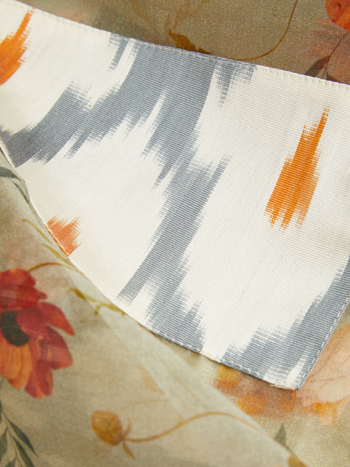 Nazzy Beglari - Shibori Ikat Silk Kaftan Dress | One Size -  - ABASK