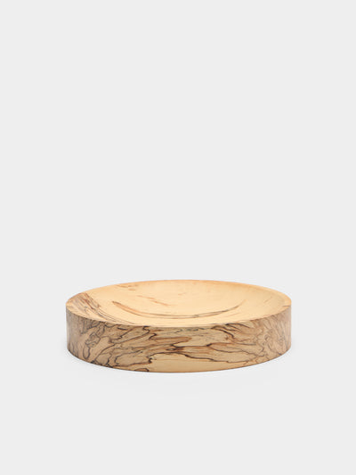 Bird & Branch - Fairlight Hand-Turned Spalted Beech Extra Large Bowl - Natural - ABASK - 