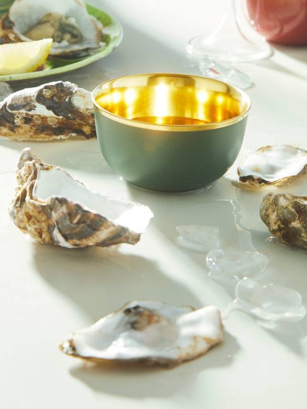 Hand-Painted Porcelain Champagne Coupe