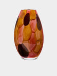 David Valner - Aquarelle Hand-Blown Glass Tall Vase -  - ABASK - 