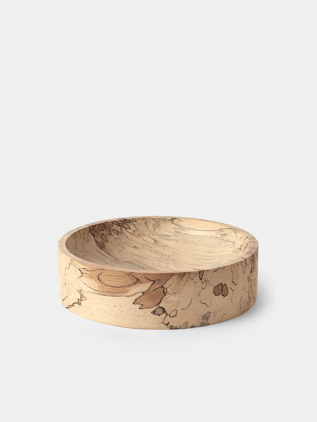 Bird & Branch - Spalted Beech Wood Medium Bowl - Natural - ABASK - 