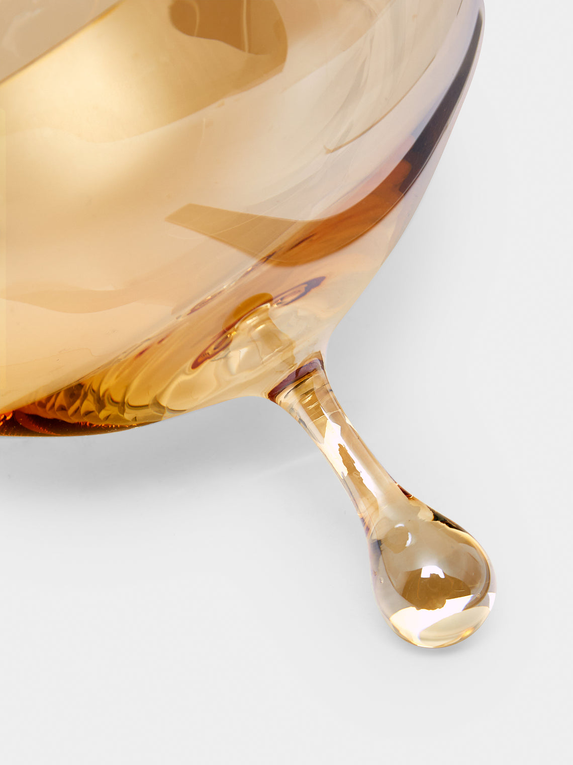 Lobmeyr - Hand-Blown Crystal Candy Dish - Gold - ABASK