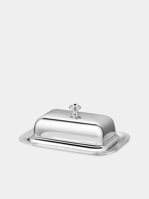 Christofle - Albi Silver-Plated Butter Dish - Silver - ABASK - 