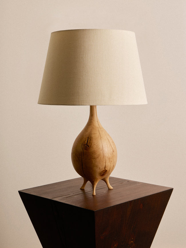 Jamie Gaunt Designs - No. 6 Natural Oak Table Lamp - Natural - ABASK