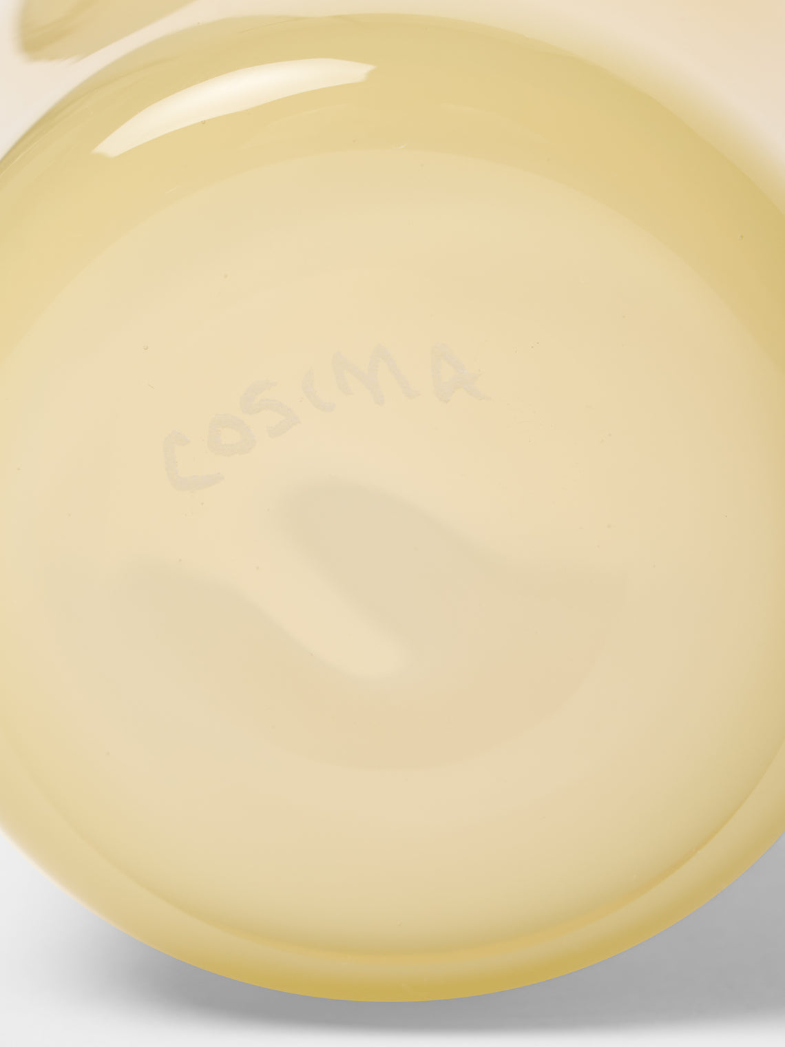 Cosima Swayze - Hex Hand-Blown Glass Tumbler - Orange - ABASK