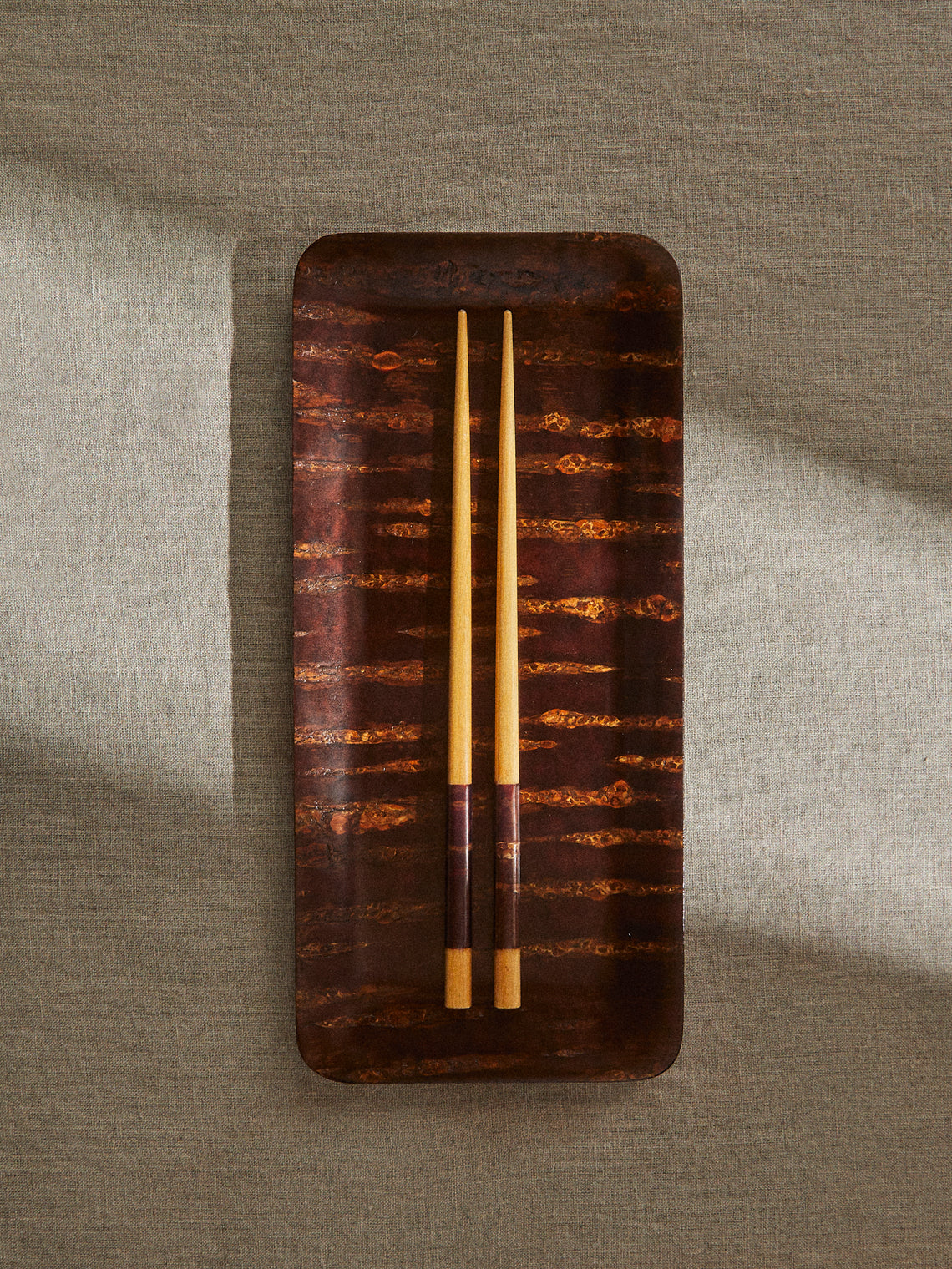 Denshiro - Cherry Bark Chopsticks (Set of 4) - Brown - ABASK