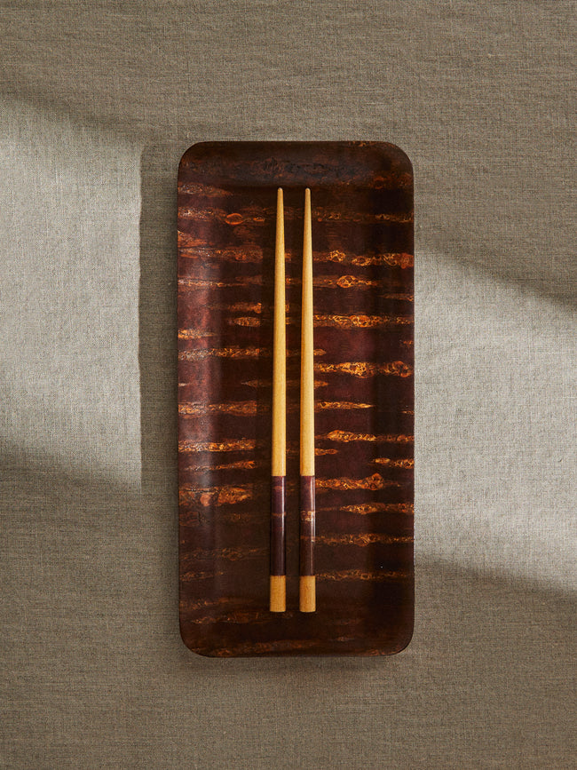 Denshiro - Cherry Bark Chopsticks (Set of 4) - Brown - ABASK