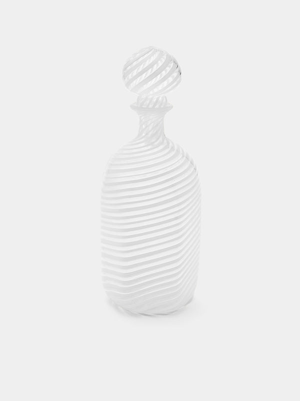Antique and Vintage - 1950s Filigrana Murano Glass Decanter -  - ABASK - 