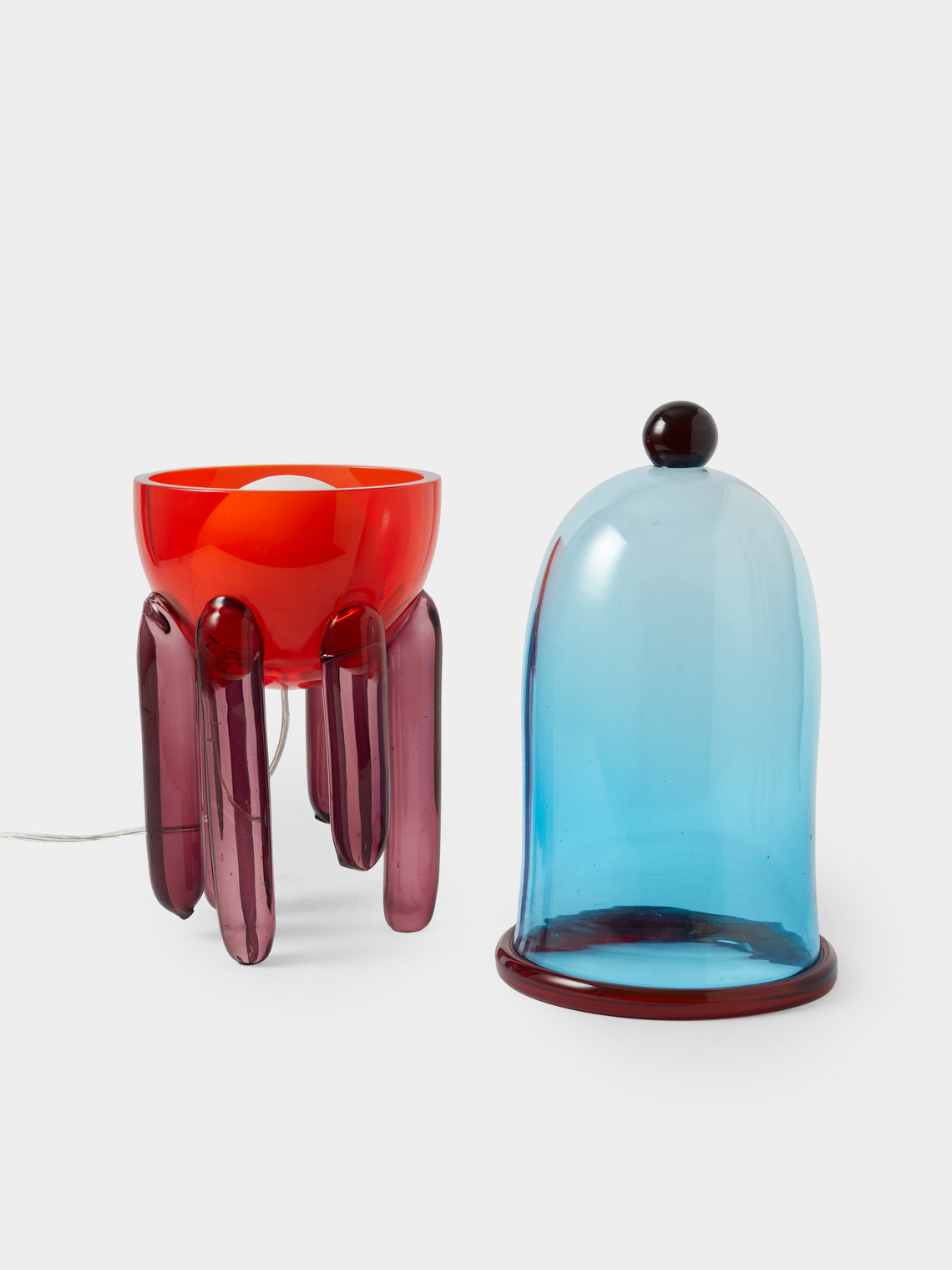 Kickie Chudikova - Pulpopolis Tamoya Hand-Blown Murano Glass Wired Table Lamp - Multiple - ABASK