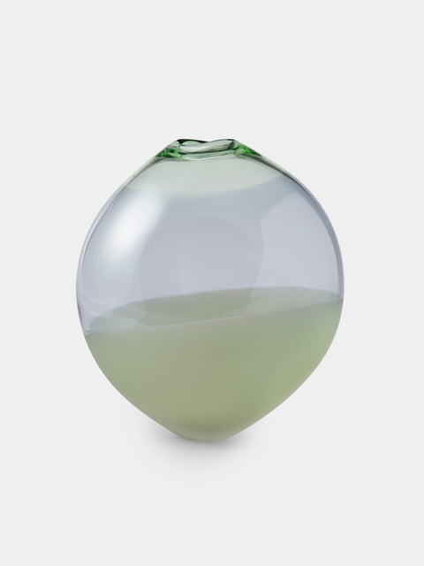 Michèle Oberdieck - Sea Fret Hand-Blown Glass Vase (12in/30cm) - Multiple - ABASK - 