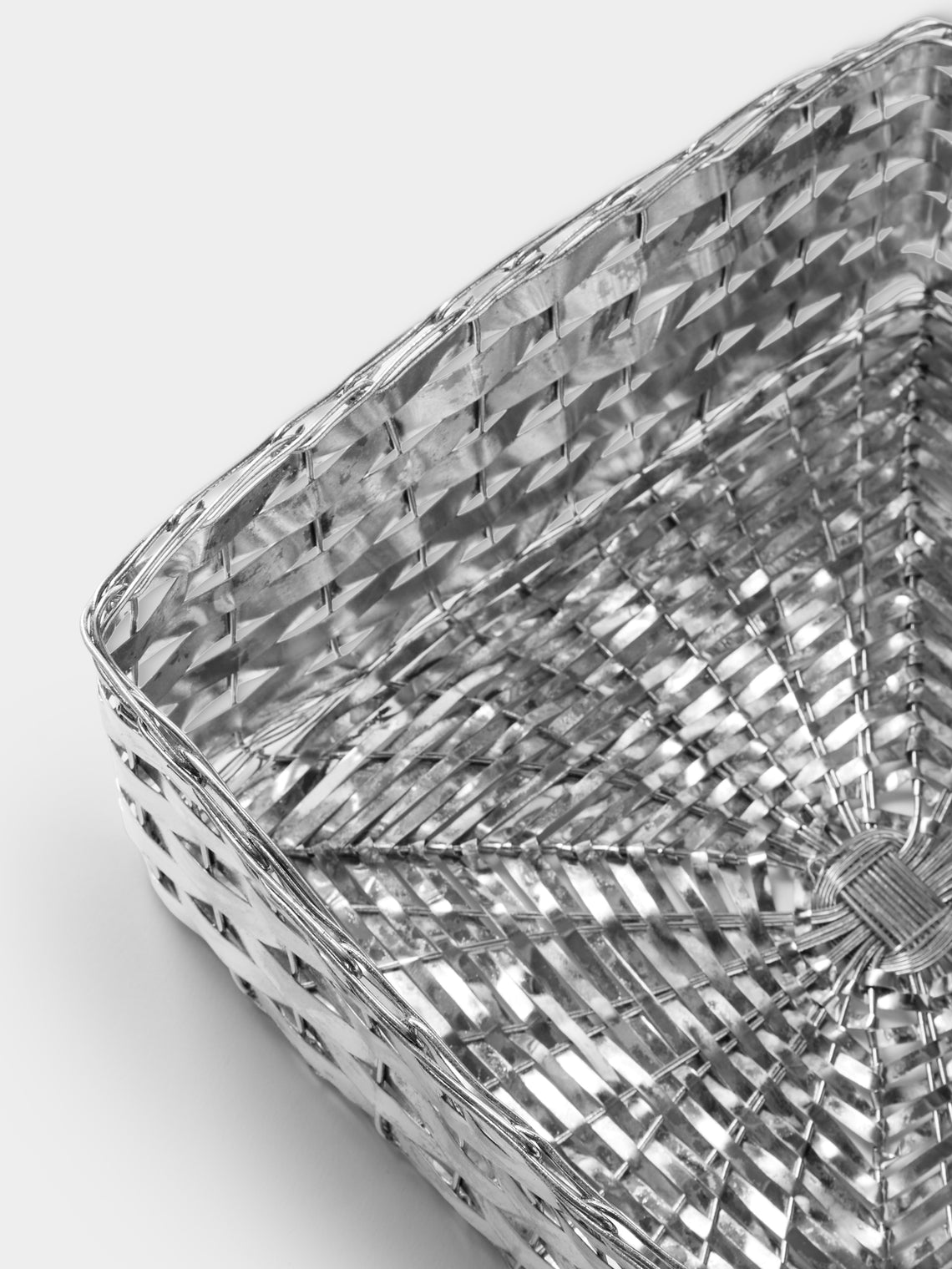 Antique and Vintage - 1960s Christofle Silver-Plated Bread Basket - Silver - ABASK