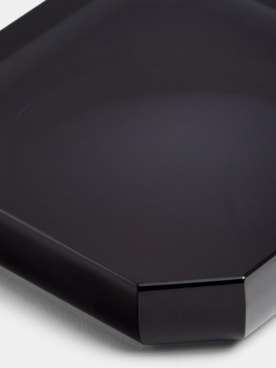 Decor Walther - Cut Crystal Soap Dish - Black - ABASK