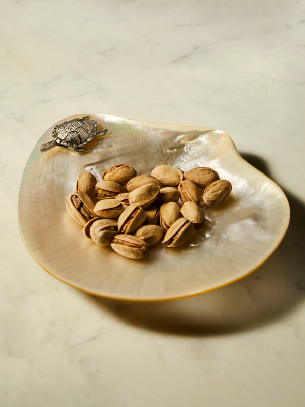 Objet Luxe - Silver-Plated and Mother-of-Pearl Plate -  - ABASK