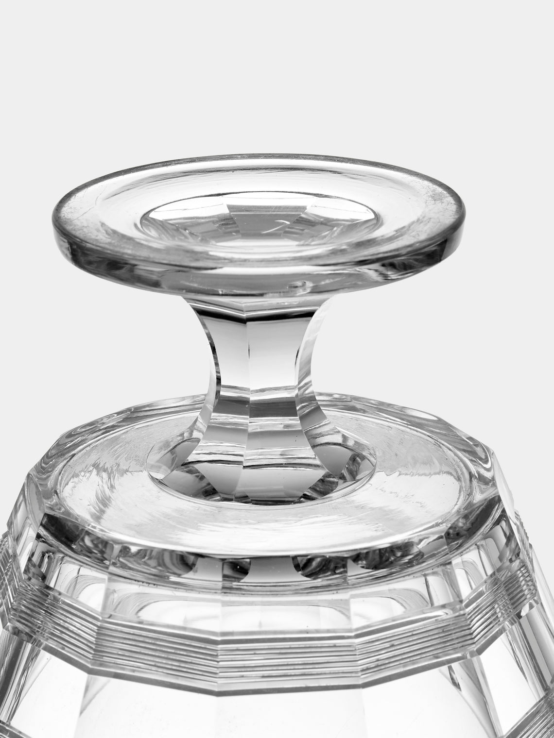 Antique and Vintage - 1950s Crystal Candy Dish - Clear - ABASK