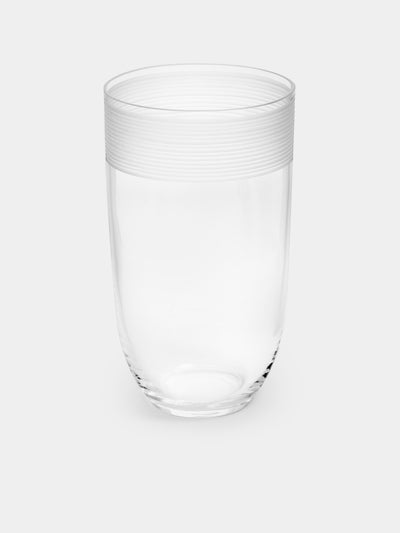 Carlo Moretti - Fili Molati Hand-Blown Murano Wine Glasses (Set of 2) - Clear - ABASK - 