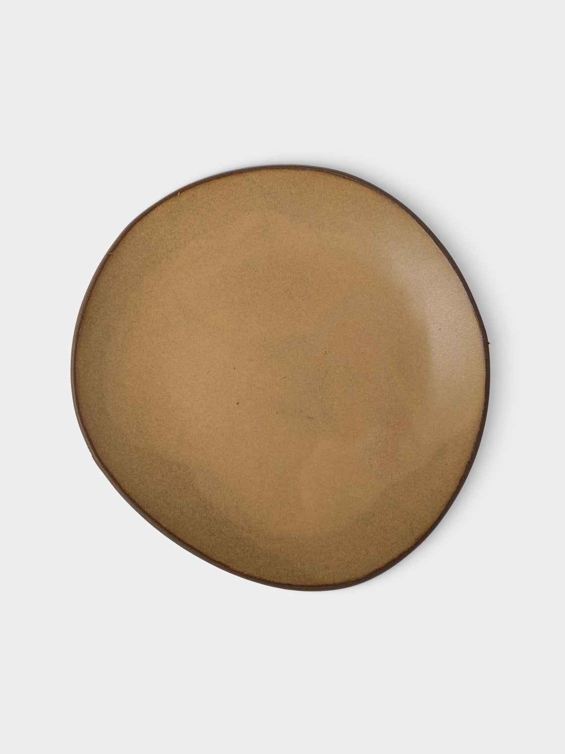 Hana Karim Studio - Hand-Built Ceramic Dinner Plates – 9in/23cm (Set of 4) - Cream - ABASK