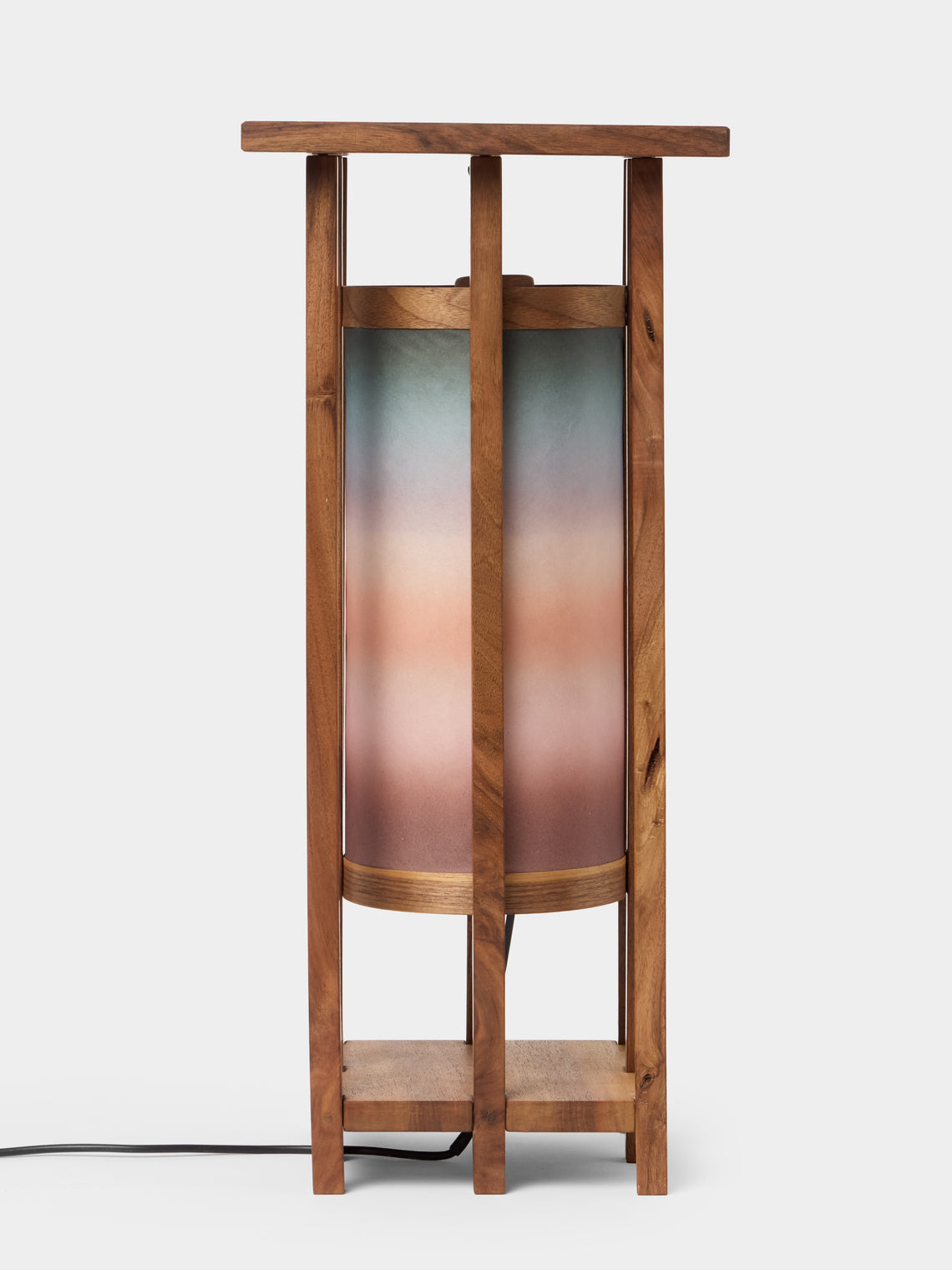 Maxime Prange - Doro Walnut and Washi Paper Table Lamp - Multiple - ABASK