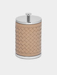Riviere - Woven Leather Lidded Box -  - ABASK - 
