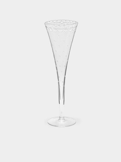 Artel - Staro Hand-Engraved Crystal Champagne Glasses (Set of 6) -  - ABASK - 