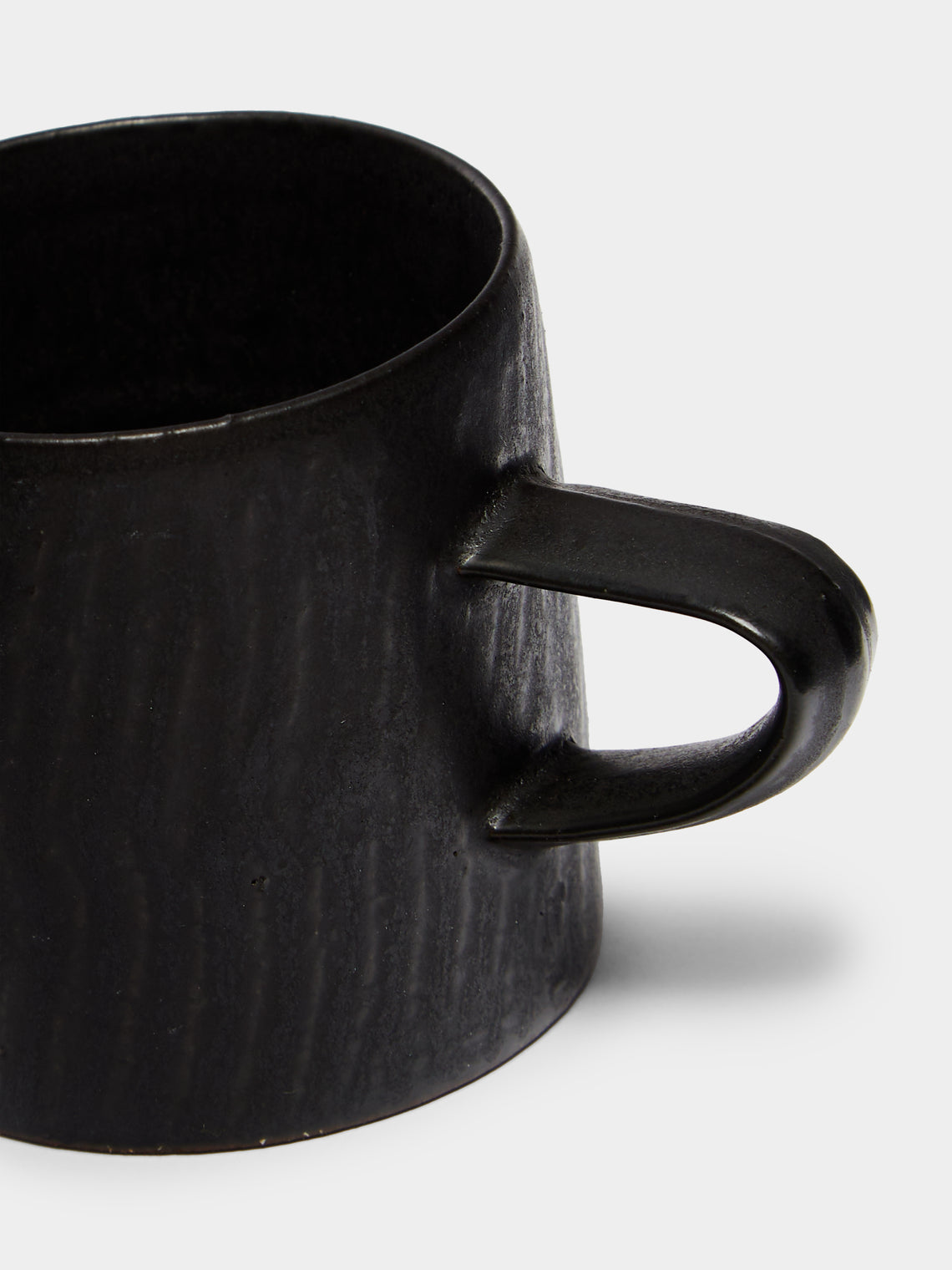Lee Song-am - Black Clay Small Mugs (Set of 4) -  - ABASK