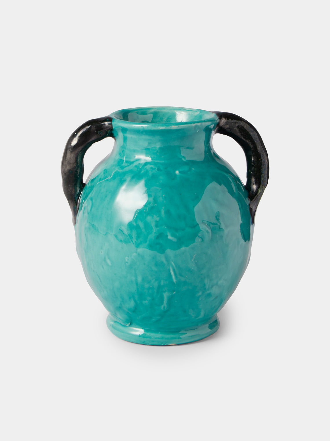Antique and Vintage - 1940s JEROME MASSIER VASE - Blue - ABASK - 