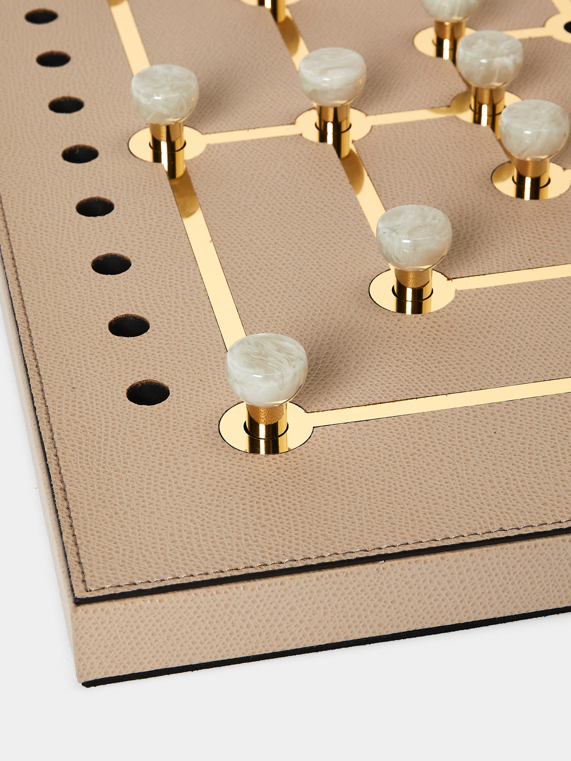 Pinetti - Leather Mill Set - Taupe - ABASK