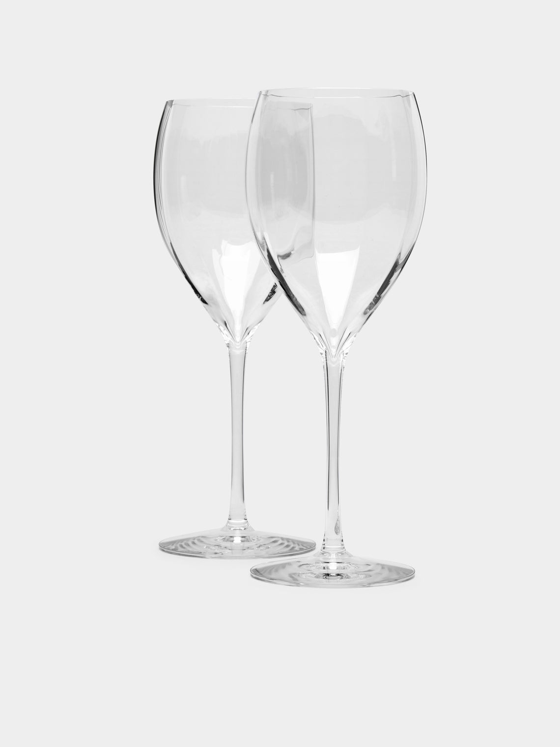 Waterford - Elegance Hand-Blown Crystal Wine Glasses (Set of 2) - Clear - ABASK