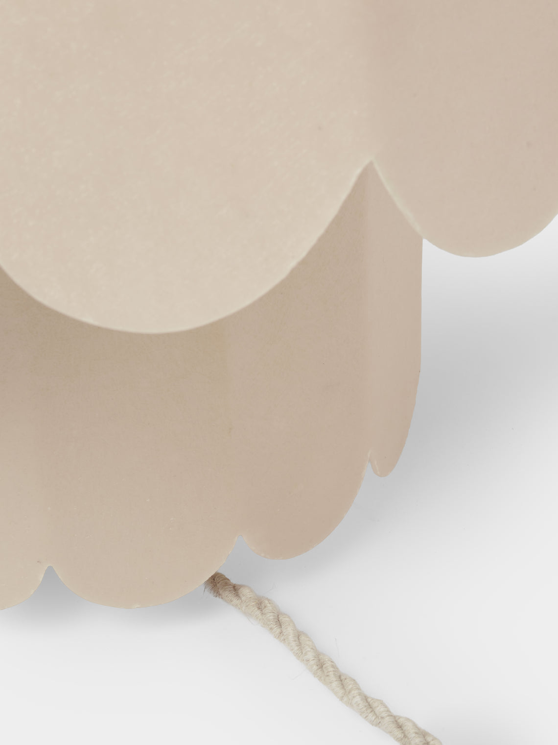 Kilzi - The Feather Fiberglass and Japanese Paper Table Lamp - Ivory - ABASK