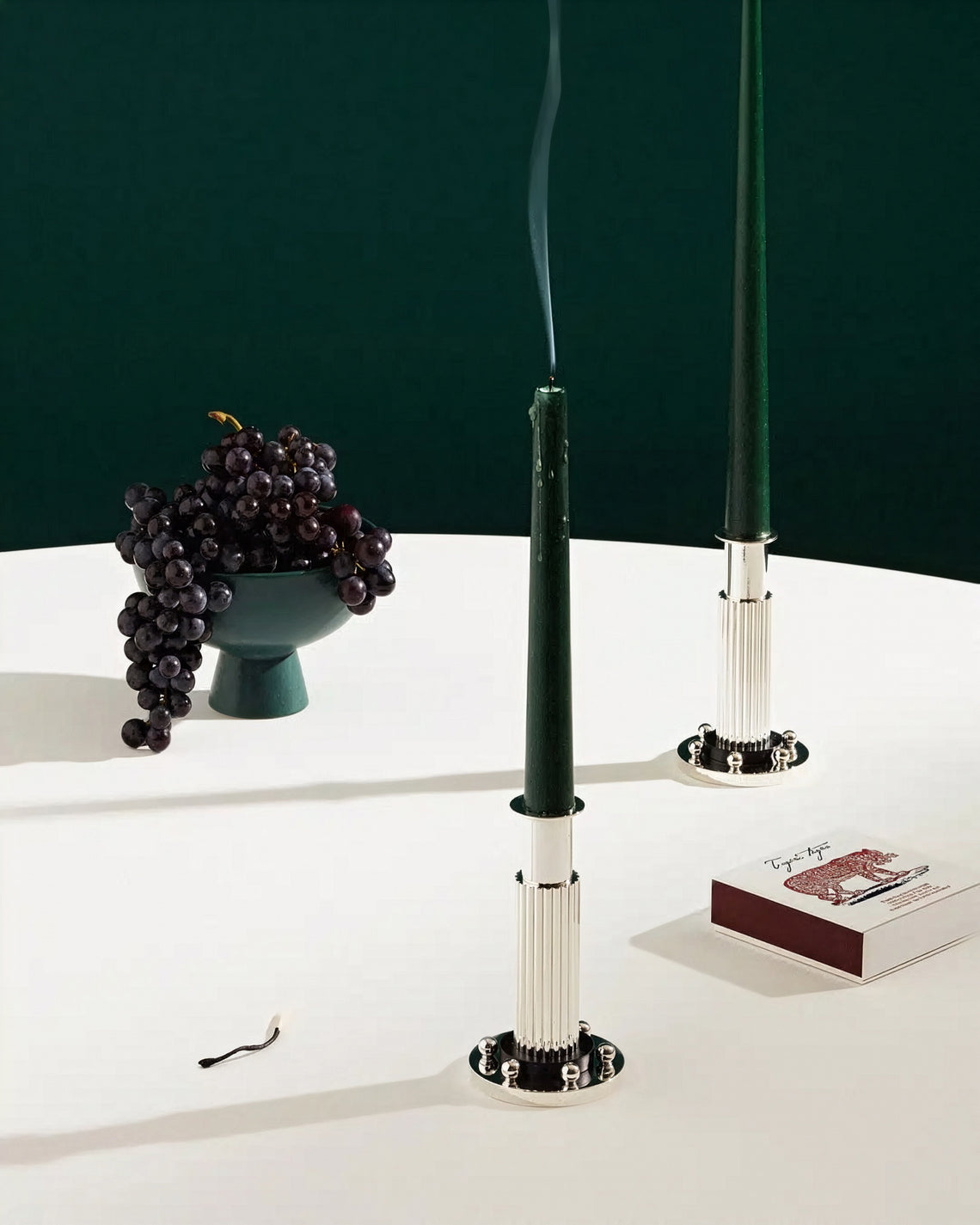 Puiforcat - Etchéa 1937 Silver-Plated Medium Candlestick - Silver - ABASK