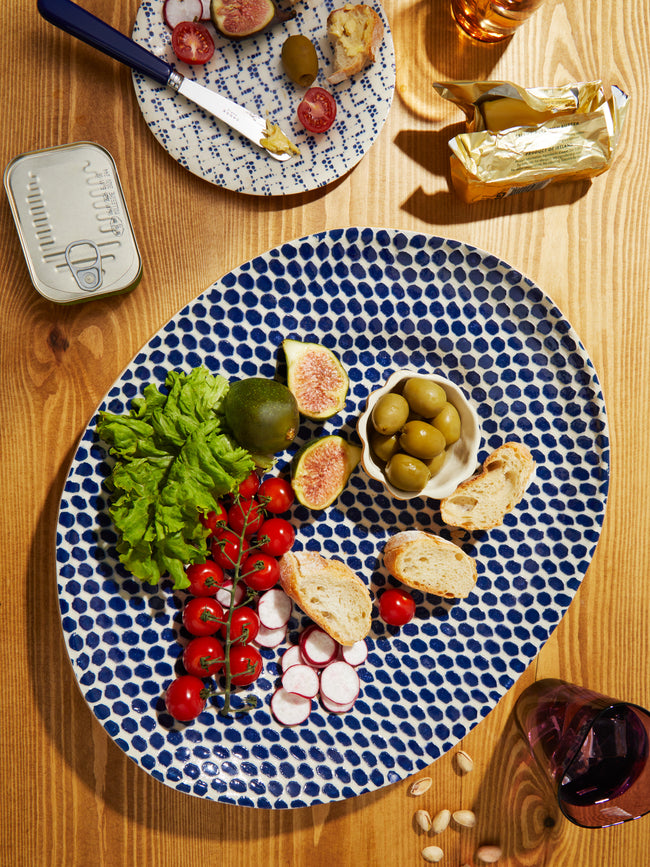 Terrafirma Ceramics - Banquet Platter - Blue - ABASK