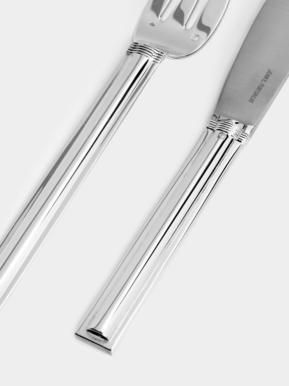 Puiforcat - Cannes Sterling Silver Cutlery (Set of 7 Pieces) - Silver - ABASK