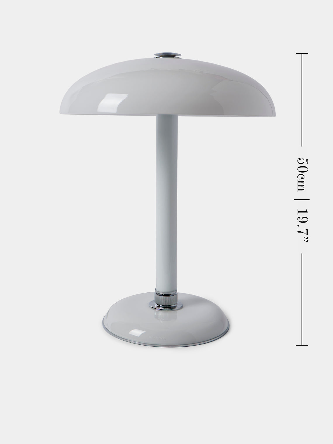 Carlo Moretti - Snodo Hand-Blown Murano Glass Table Lamp - White - ABASK