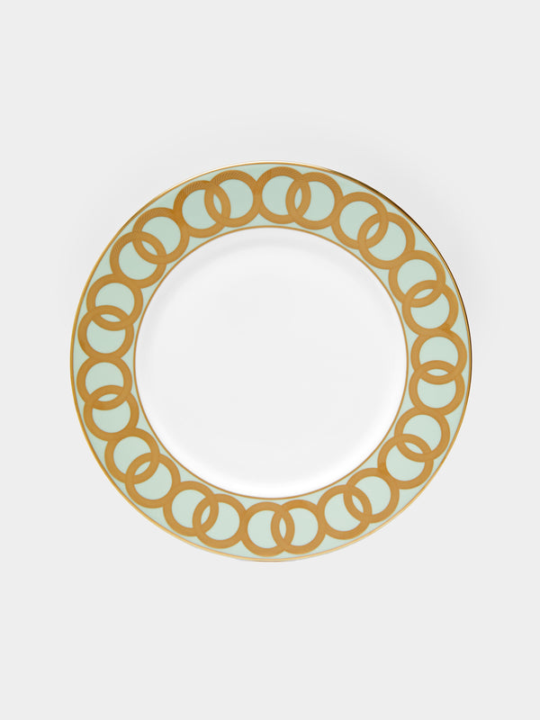 Royal Crown Derby - Riviera Dream Hand-Painted Bone China Dinner Plate -  - ABASK - 