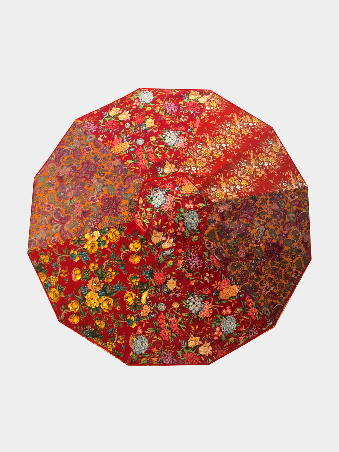 Sunbeam Jackie - Paprika Vintage-Cotton Parasol -  - ABASK