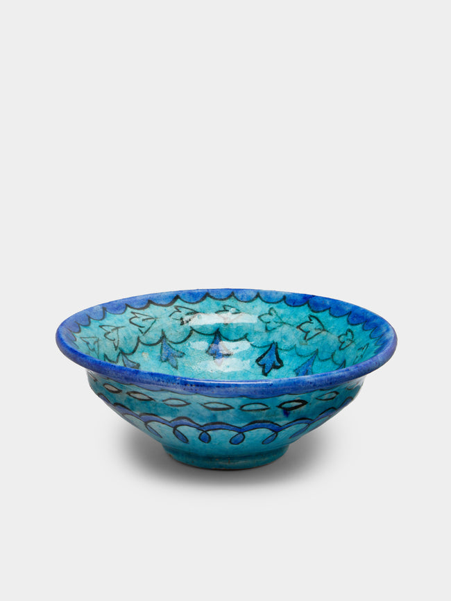 Antique and Vintage - 1950s Persian Ceramic Serving Bowl -  - ABASK - 