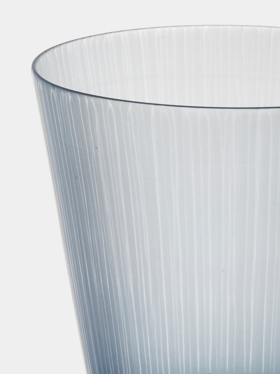 Takeyoshi Mitsui - Silence Hand-Blown Glass Tumblers (Set of 2) - Blue - ABASK