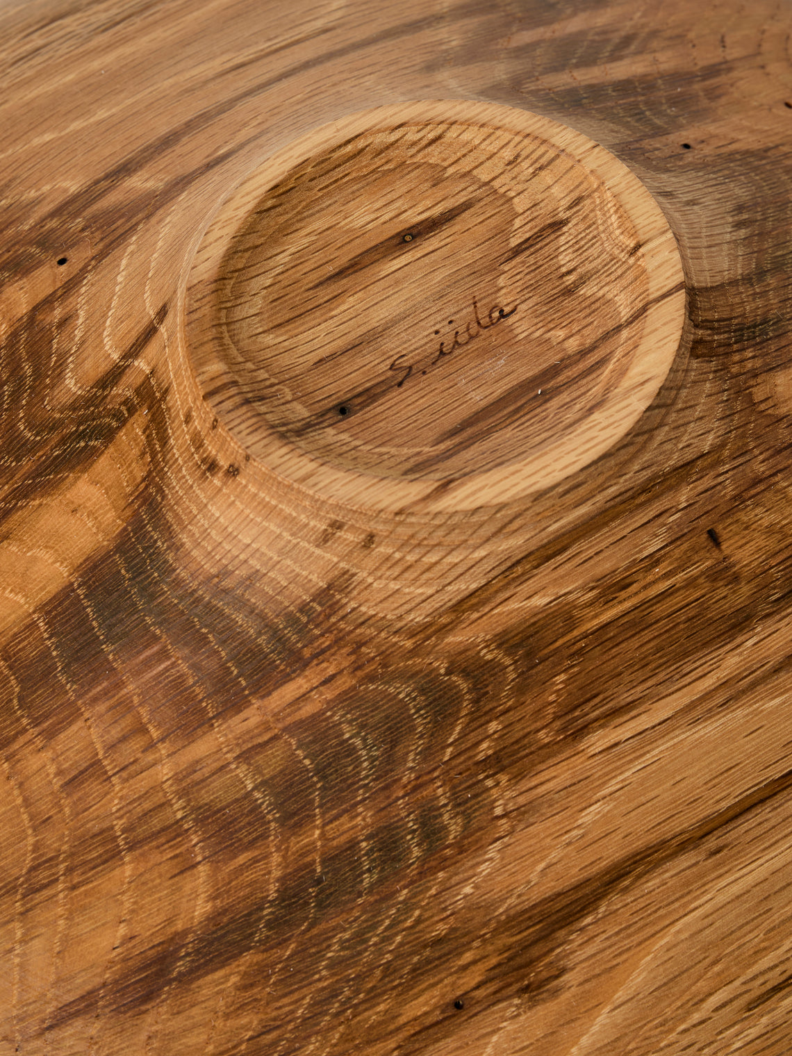 Iida Woodturning - Hand-Turned Ash Oil-Finish Bowl - Brown - ABASK