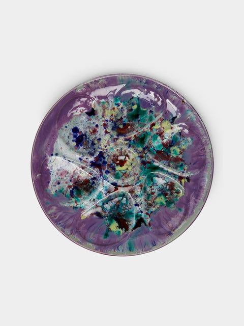 Antique and Vintage - 1960s Abstract Oyster Plate -  - ABASK - 
