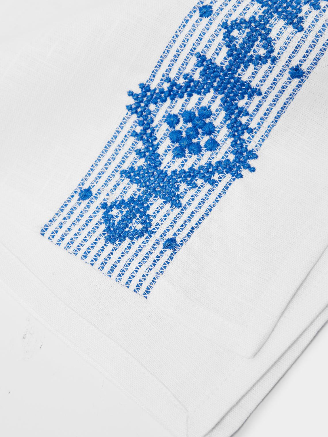 The Table Love - Folklore Hand-Embroidered Linen Napkins (Set of 4) -  - ABASK