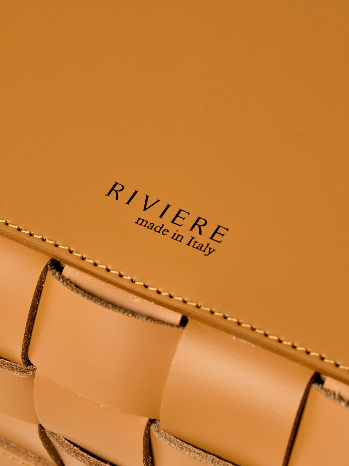 Riviere - Barcelona Water-Resistant Leather Large Basket - Tan - ABASK