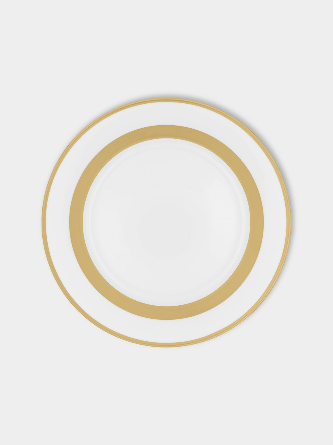 Robert Haviland & C. Parlon - William Porcelain Charger Plates – 12in/30cm (Set of 2) - Gold - ABASK- 