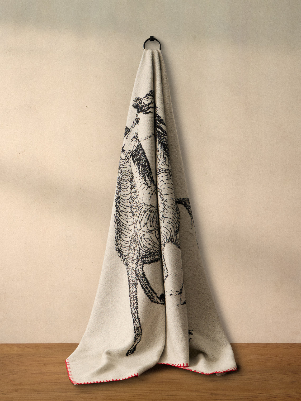 Saved NY - Clover Cashmere Throw (79in/2m) - White - ABASK