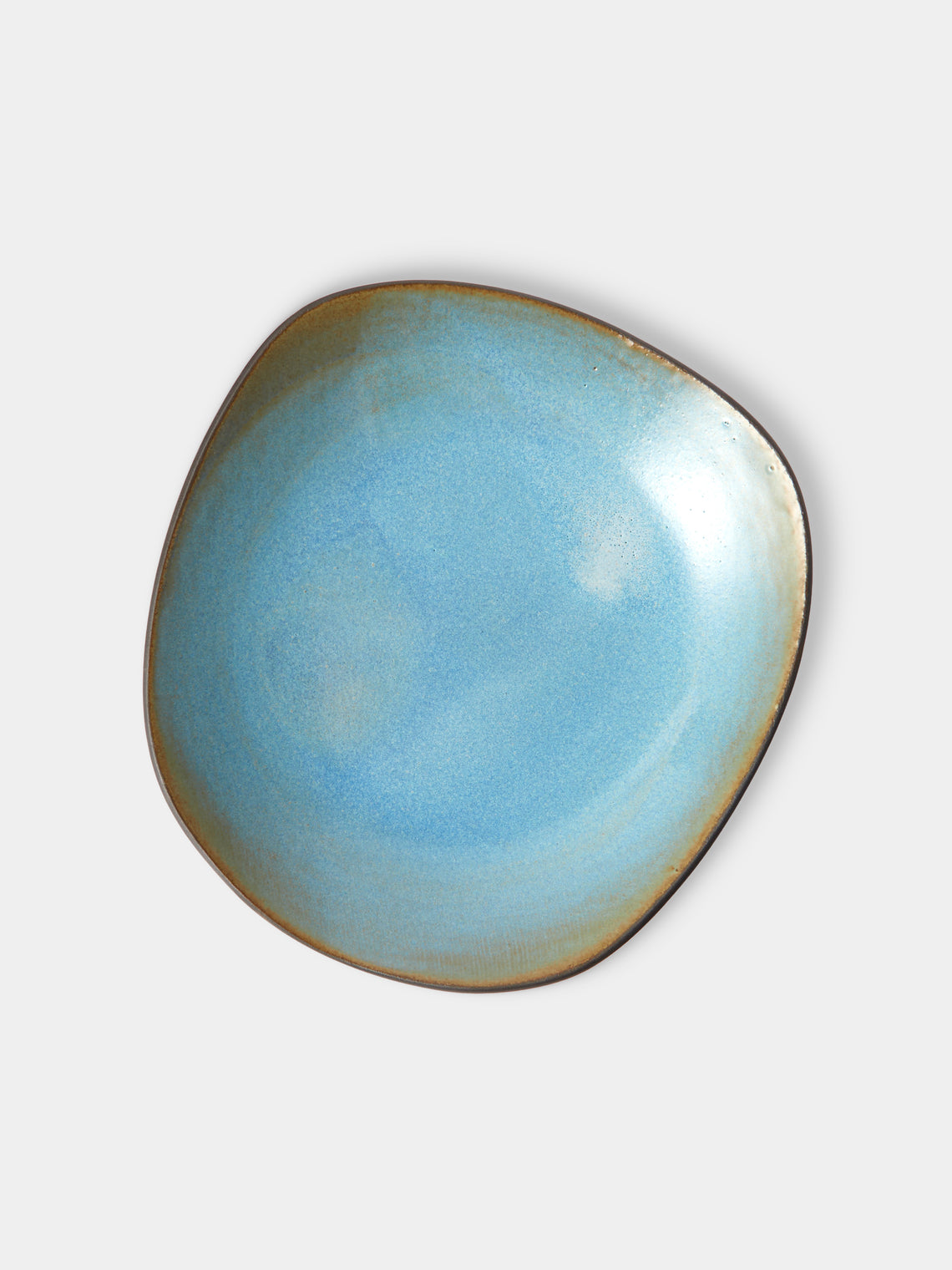 Hana Karim Studio - Hand-Built Stoneware Dessert / Salad Plates — 8in/20cm (Set of 4) - Multiple - ABASK