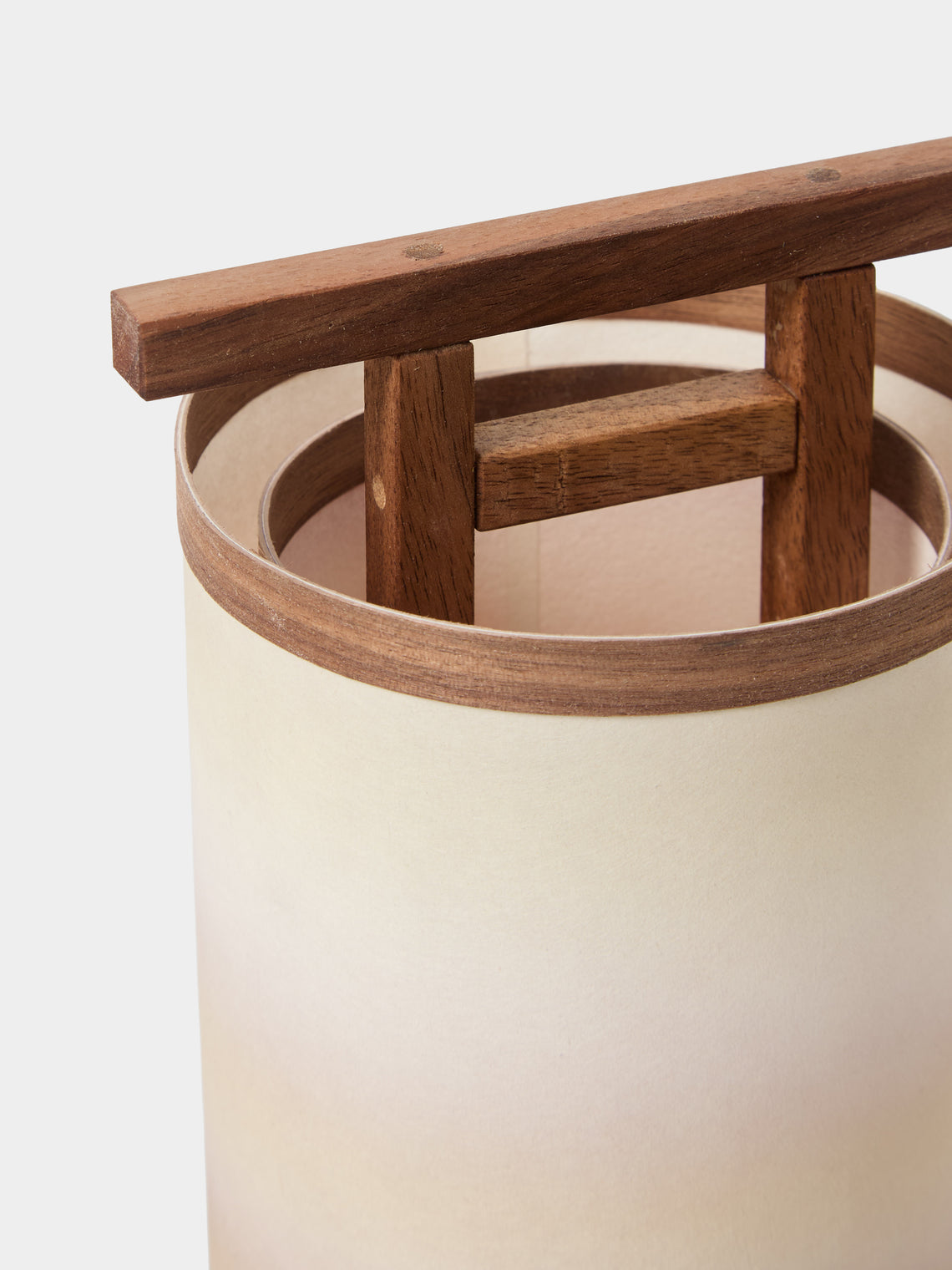Maxime Prange - Torii Walnut and Washi Paper Small Table Lamp - Multiple - ABASK