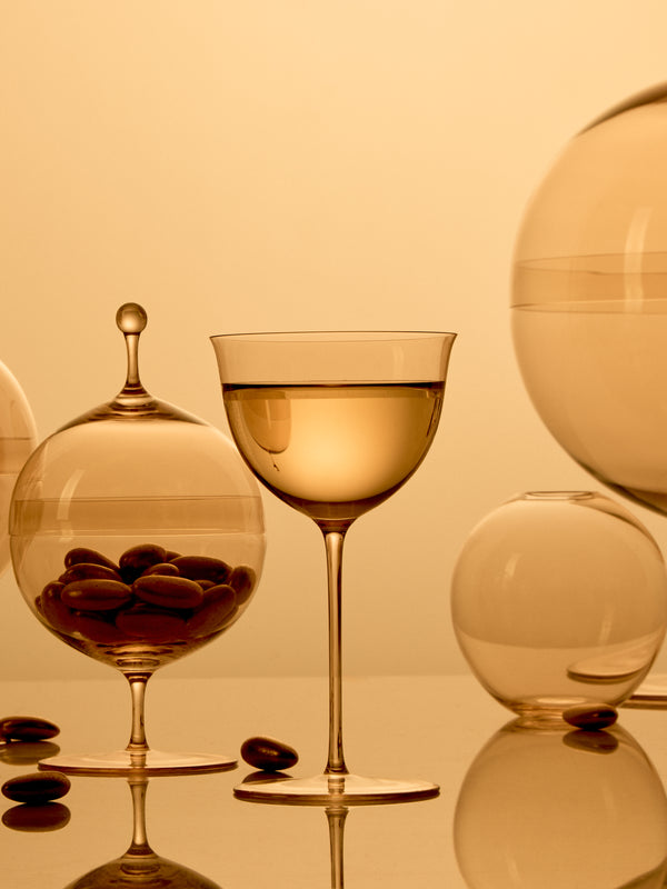 Lobmeyr - Patrician Hand-Blown Crystal White Wine Glass - Gold - ABASK