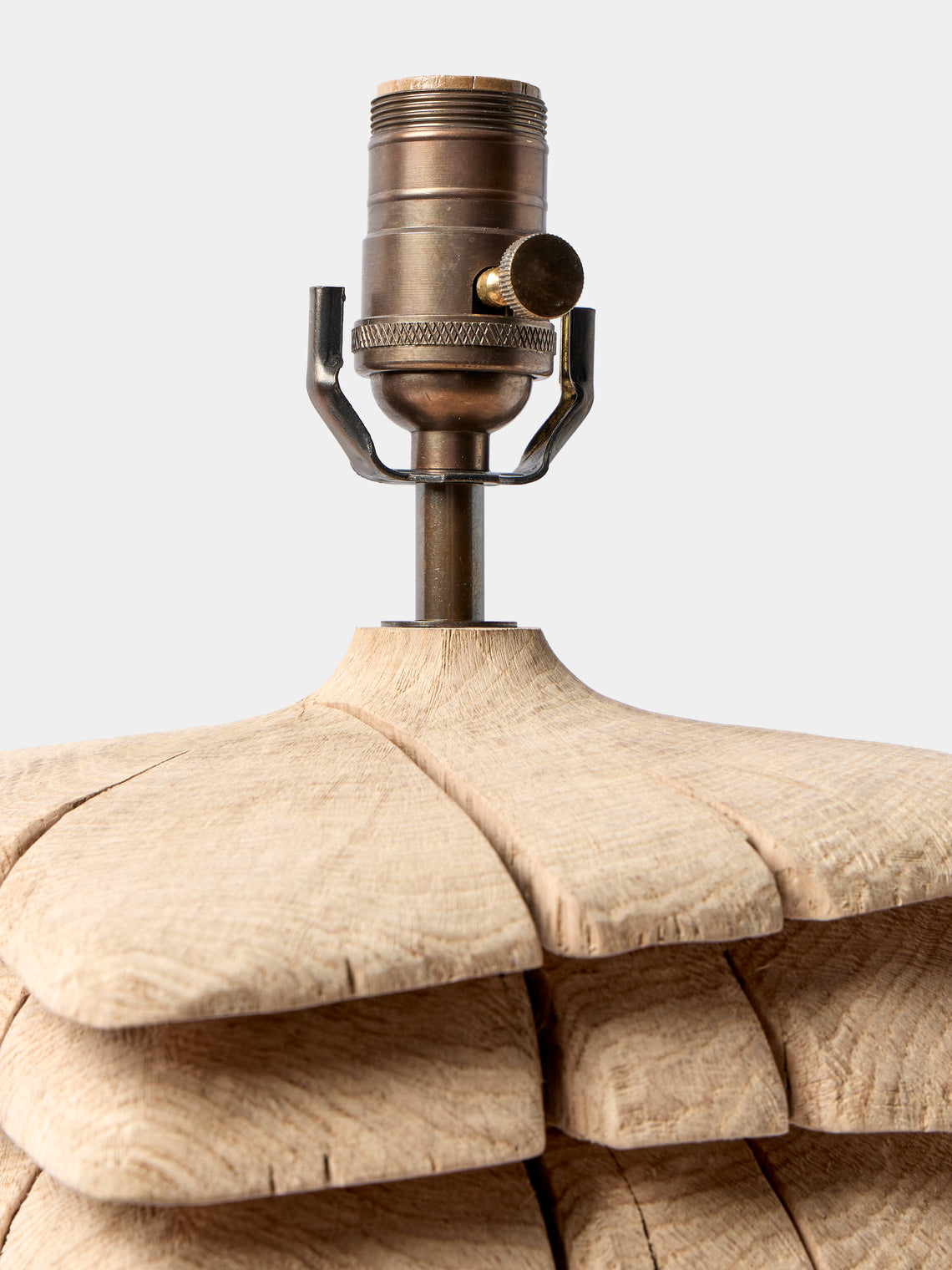 Jamie Gaunt Designs - No. 10 Natural Oak Table Lamp - Natural - ABASK