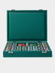 Hector Saxe - Leather Poker Set - Green - ABASK - 